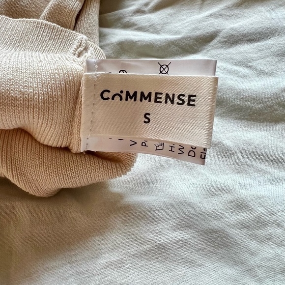 Apricot & Black Commense Viscose Crop Collard Cardigan - Picture 6 of 9